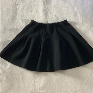Black circle skirt